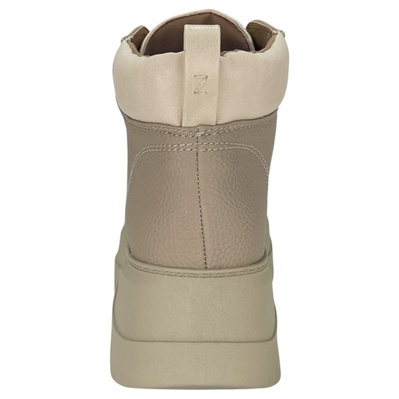 Zodiac Billie Tan Pebbled Faux Leather Lug Sole Womens Sneakers Size 10M - Picture 4 of 11